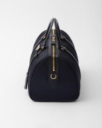Prada Re-Edition 1978 Medium Re-Nylon and Saffiano Leather Top-Handle Bag - Image 5